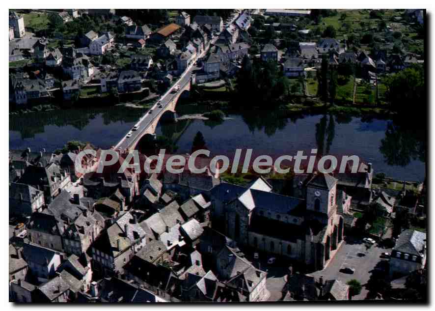 CPSM Argentat Les Vieux Quartiers La Dordogne Le Pont Neuf