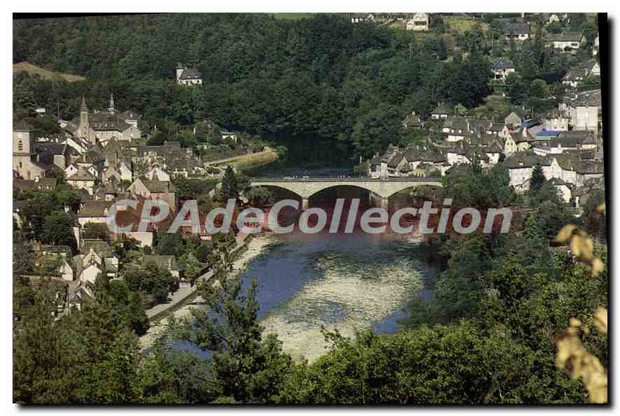 Argentat (Corrèze) — Le Pont sur la Dordogne et les quais — Centre de Séjour et de Tourisme