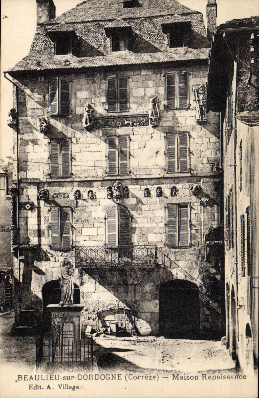 Beaulieu-sur-Dordogne (Corrèze) — Maison Renaissance — Edit. A. Village