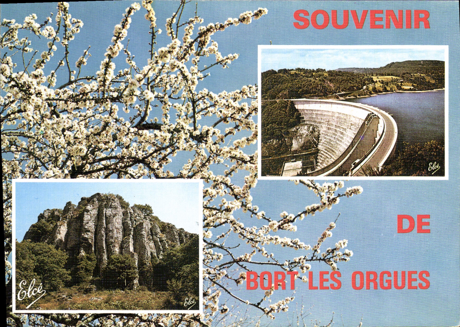 Bort les Orgues — barrage et rochers — Élécé