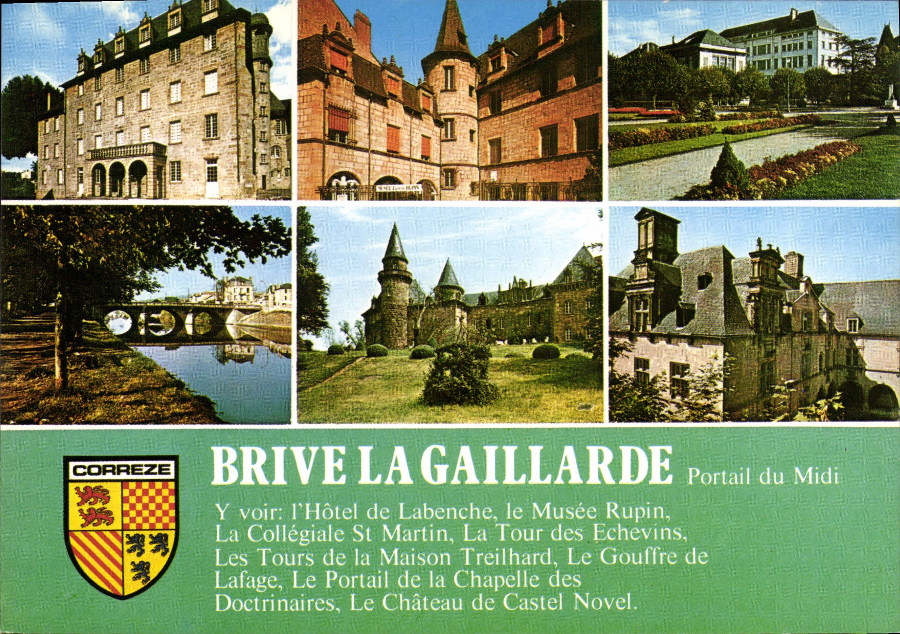 Brive-la-Gaillarde — Portail du Midi — Éditions de Larnieu