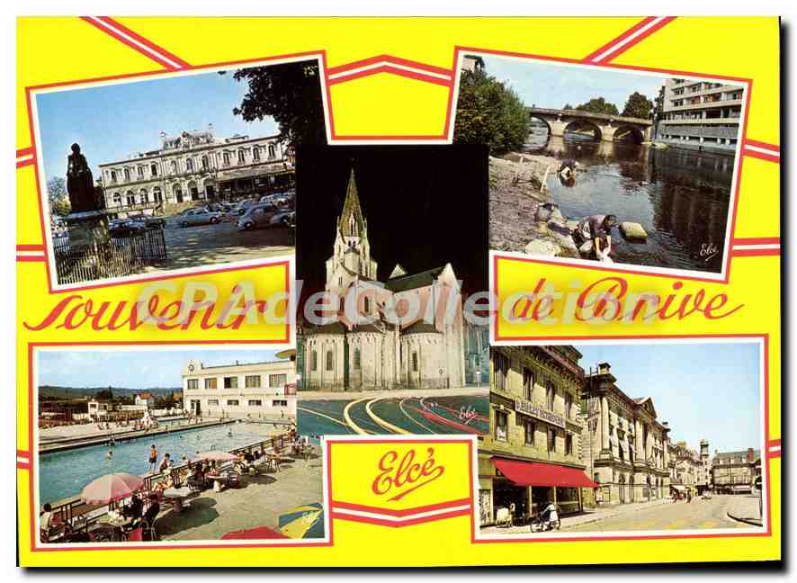 Brive-la-Gaillarde — vue panoramique — Élécé, N° 2004