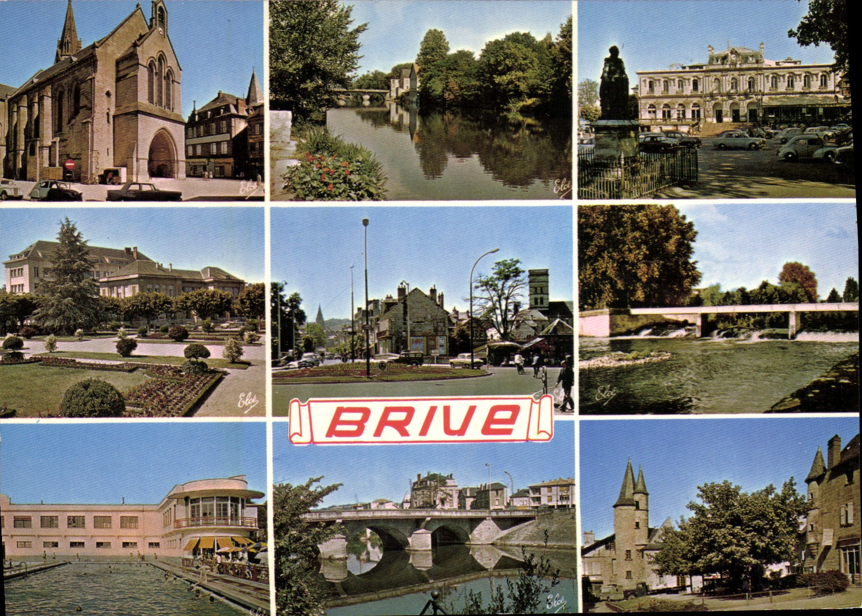 Brive (Corrèze) — vue panoramique — Élécoeurs Naturelles, n°19