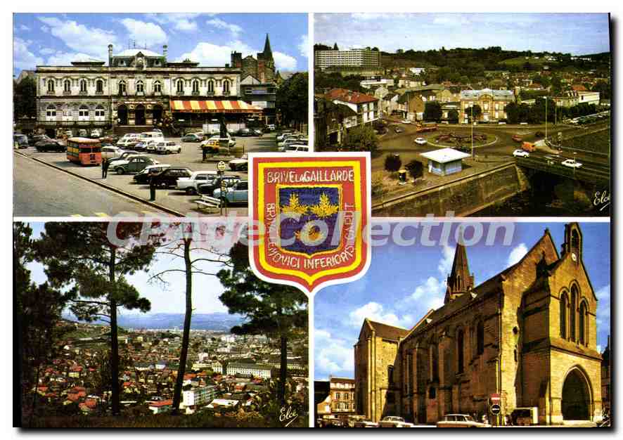 Brive-la-Gaillarde — vue générale — Éléé