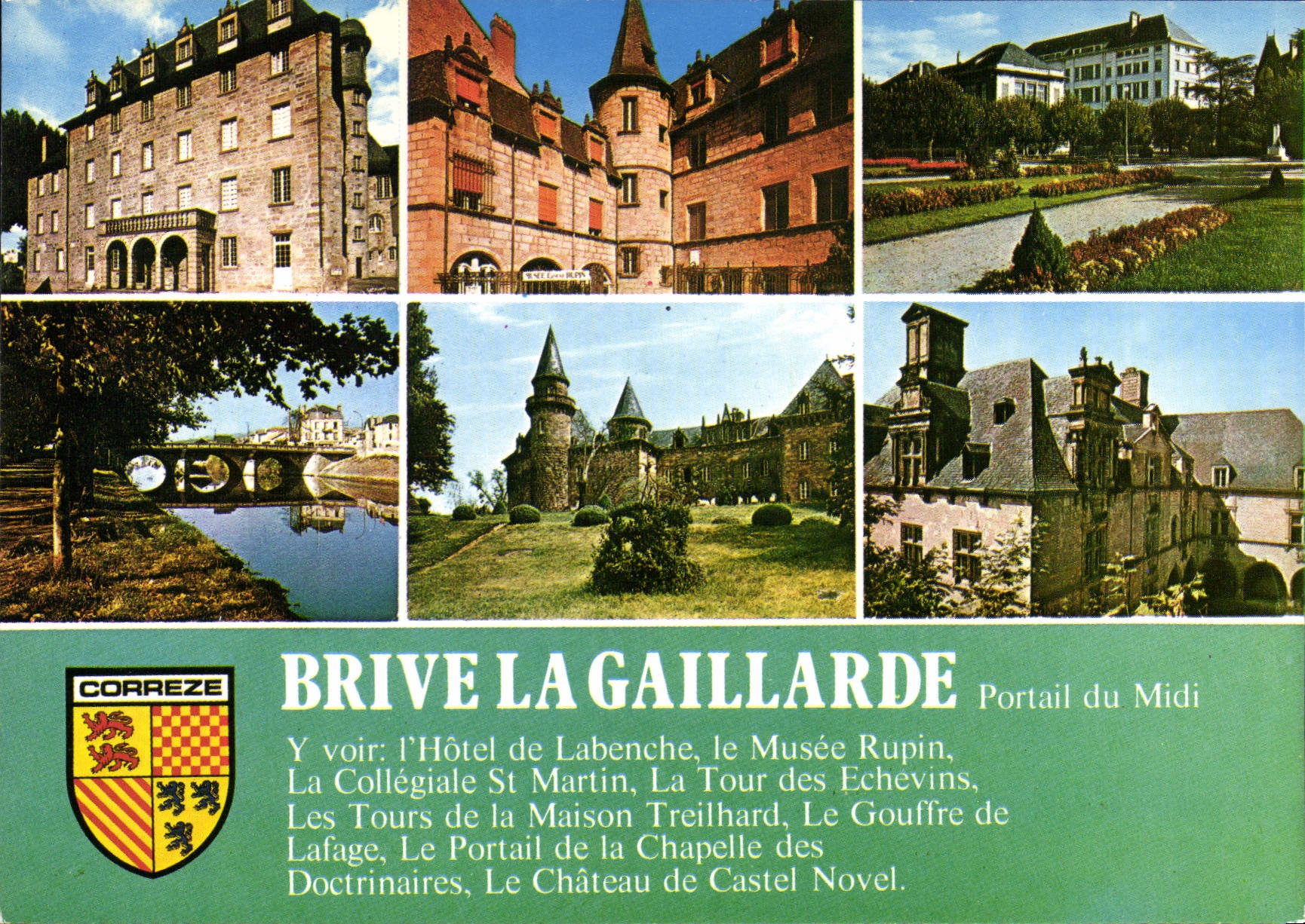 Brive-la-Gaillarde — Portail du Midi — Éditions de Larrieu