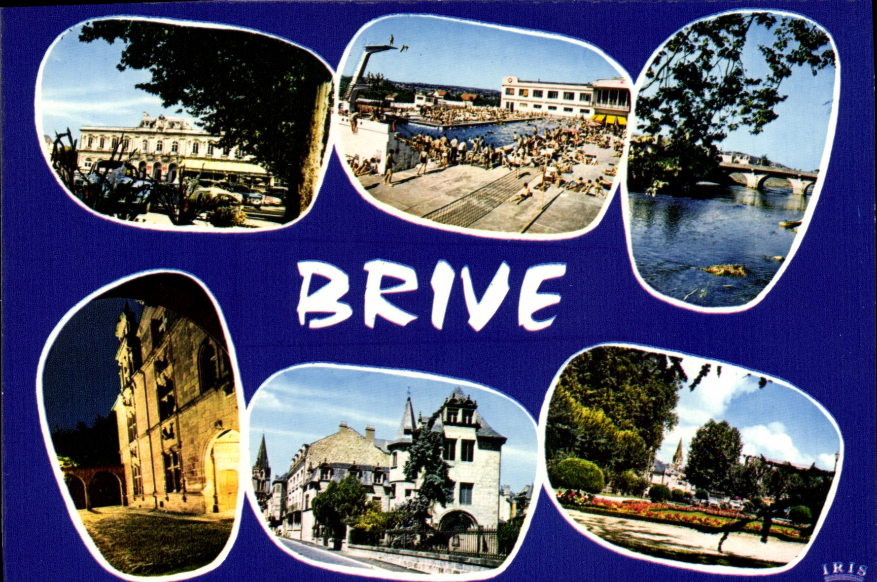 Brive — vue panoramique — Éditions Modernes (B) Méxichrome, n°59
