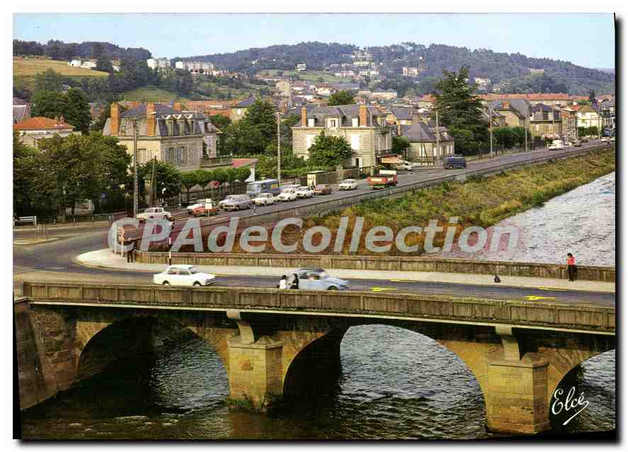 Le Pont Cardinal et les bords de la Corrèze — Brive — Élécé