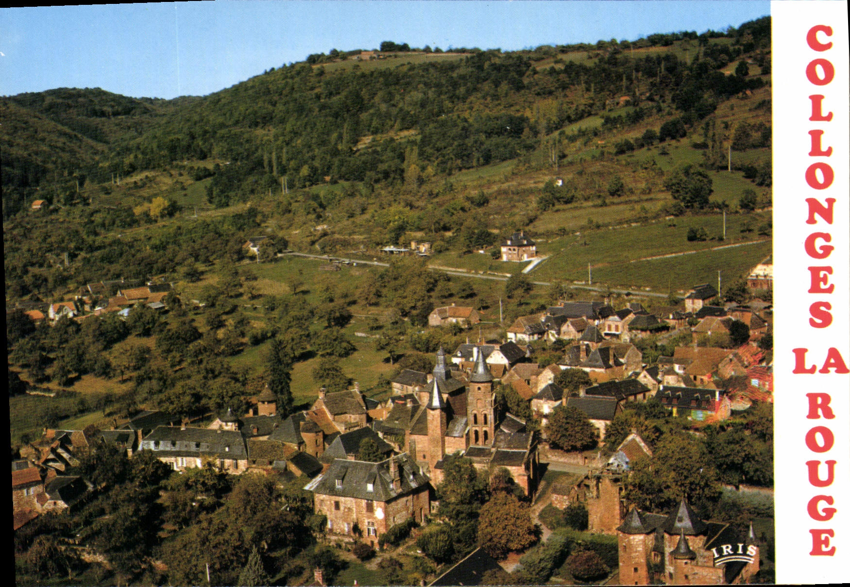 Collonges-la-Rouge — vue générale — IRIS