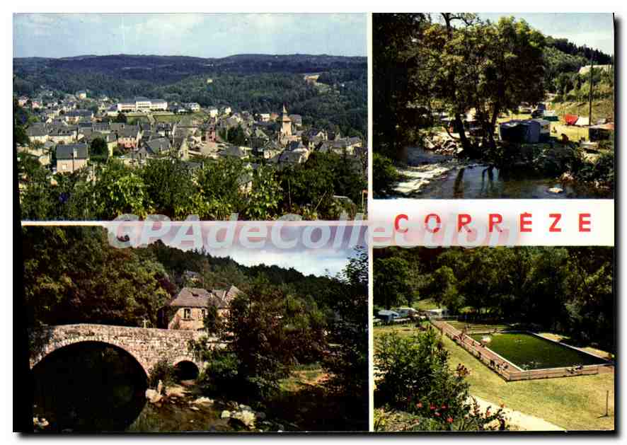 CPSM Correze Le Village De Correze
