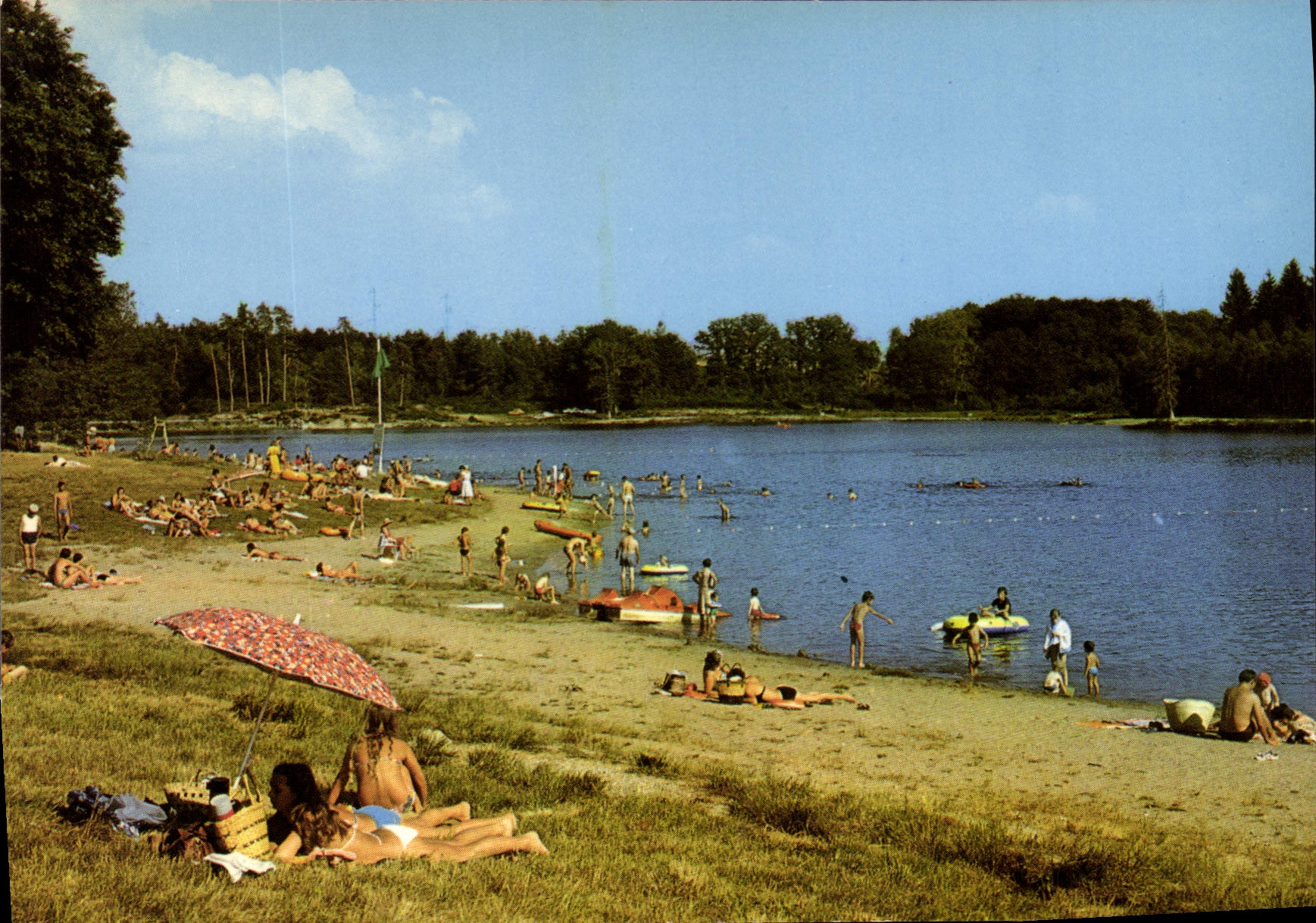 CPSM Egletons Village Vacances Arts Et Vie La Plage