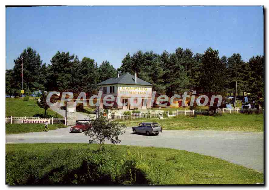 CPSM Marcillac La Croisille L'Entree Du Camping