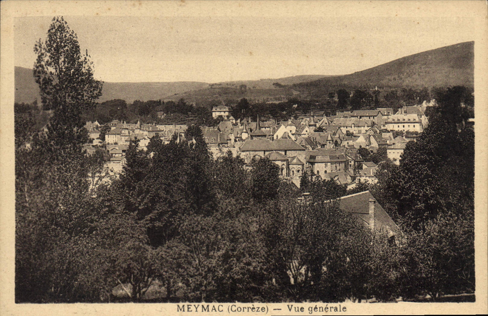 MEYMAC (Corrèze) — Vue générale