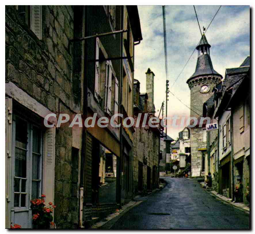 CPSM Meymac Station Climatique La Rue Principale
