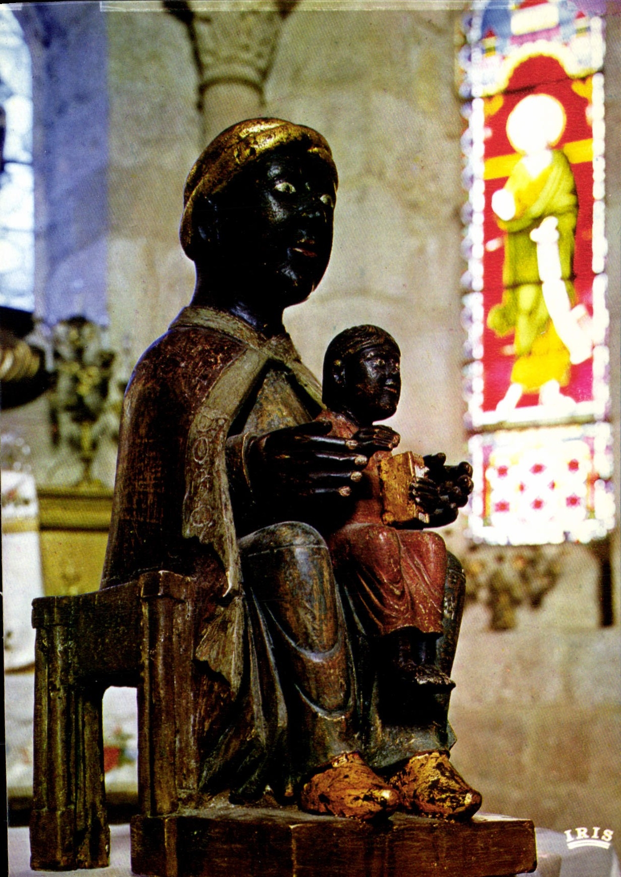 La Vierge Noire — statue médiévale — Éditions de Larrieu