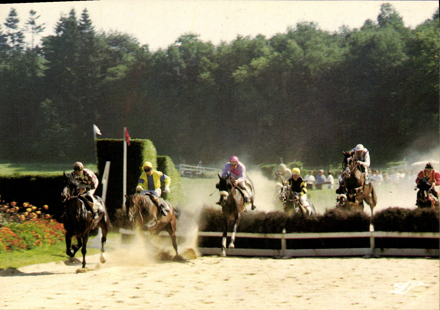 CPSM Pompadour Course De Steeple