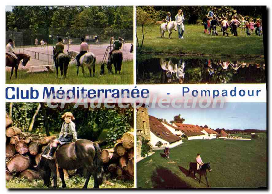 CPSM Pompadour Domaine De La Noaille
