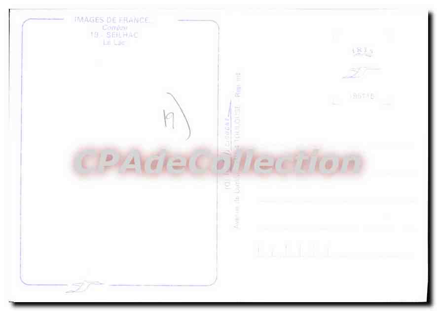 Le Lac — Conflans-Sainte-Honorine — Images de France — Verso