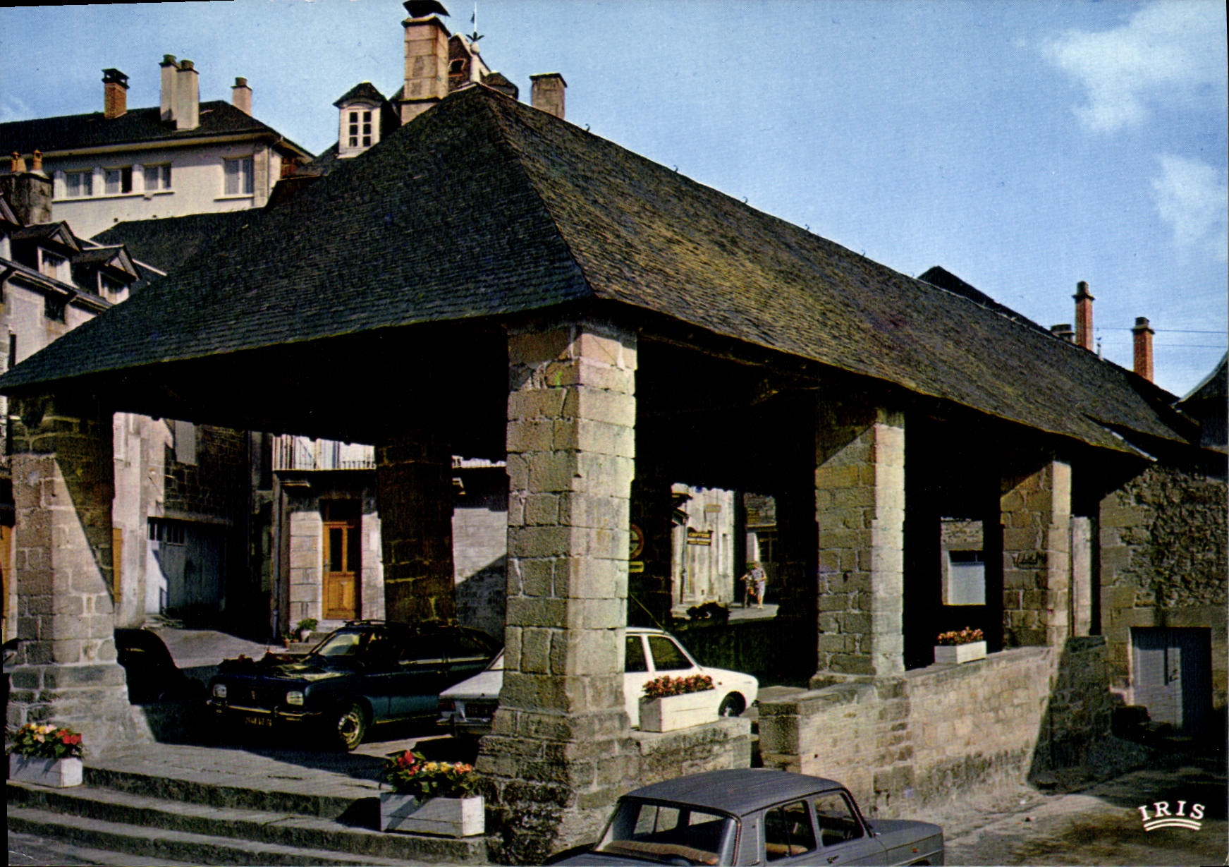 CPSM Treignac La halle Vallee De La Vezere