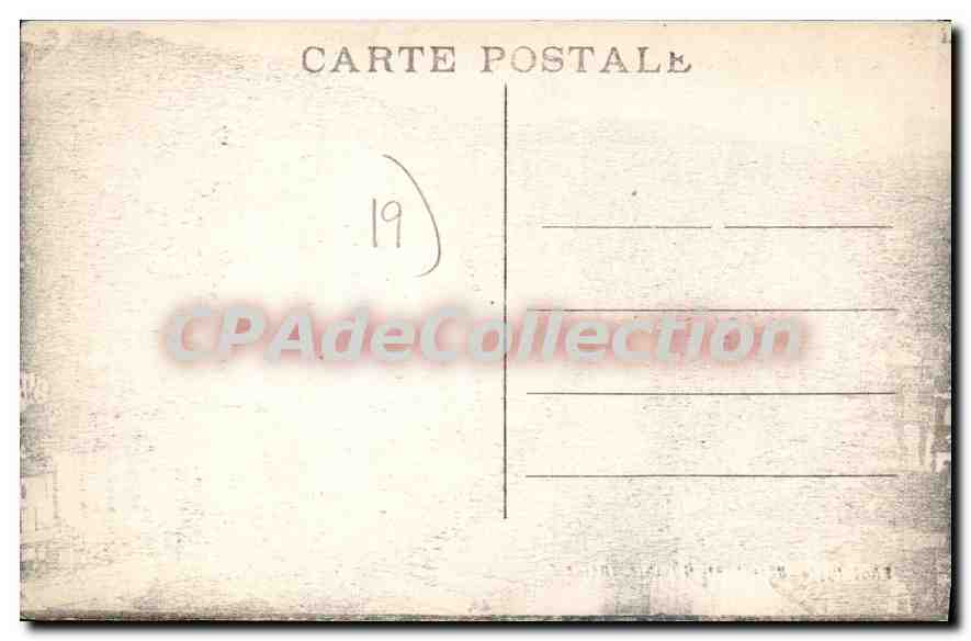 Tulle — Pont de la Bascule et les quais — CPAdeCollection — Verso