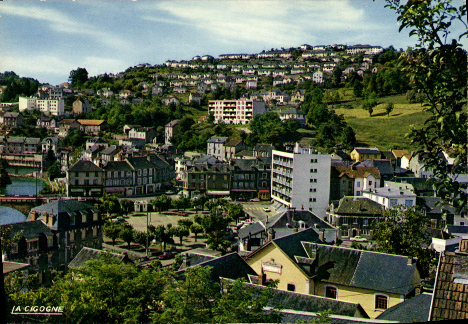 La Cigogne — Vue sur Baticop — Éditions 'La Cigogne', Tulle (Corrèze)