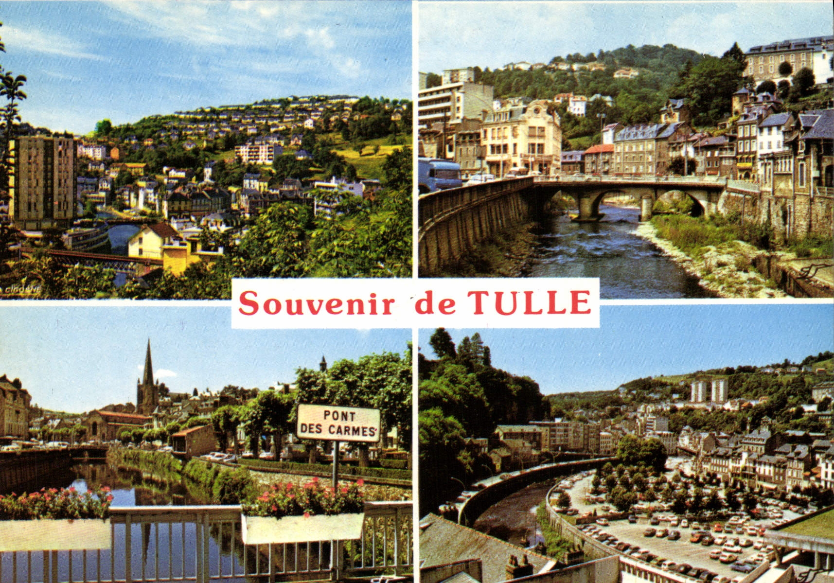 Tulle — Souvenir de TULLE — Société d'Agences et de Diffusion, Vichy