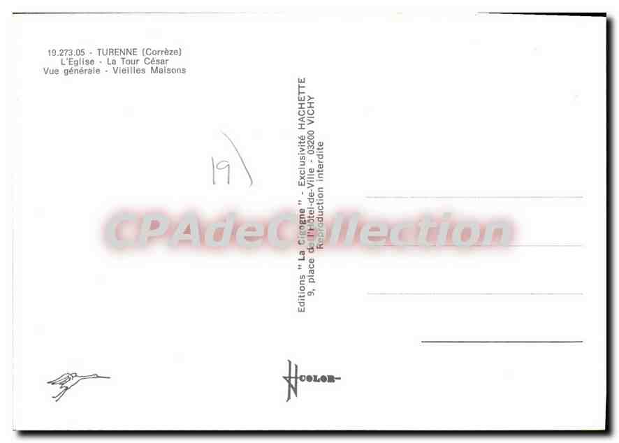 Turenenne — Vue générale — Éditions Hachette — Verso