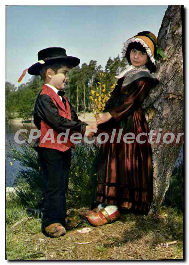 Enfants en costumes folkloriques — Sur les bords du lac — IRIS, n°9