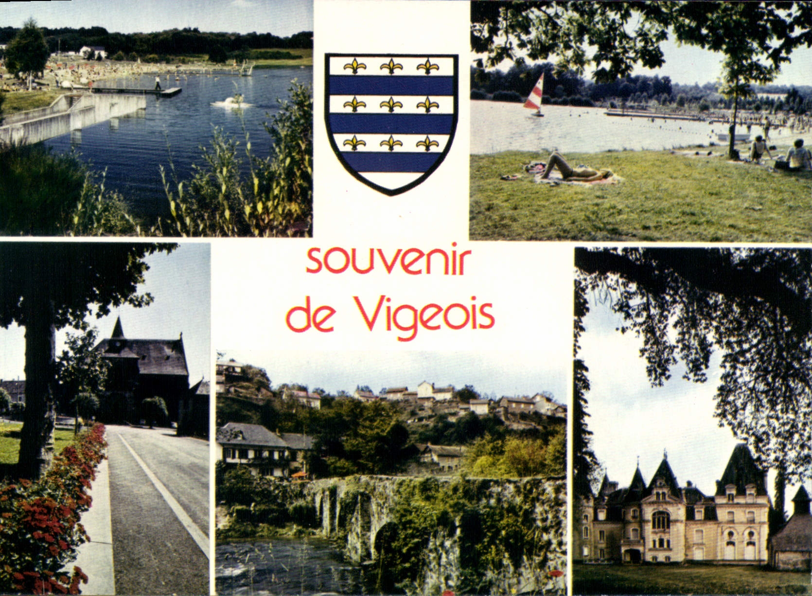 Vigeois — souvenirs de la région — Éditions de Larrieu, Rep. Int.