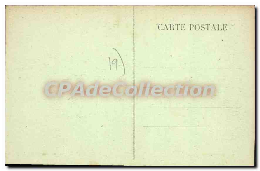 Les Roches — Lieu de passage du Méridien de Paris — La Corrèze Illustrée, n°188 — Verso