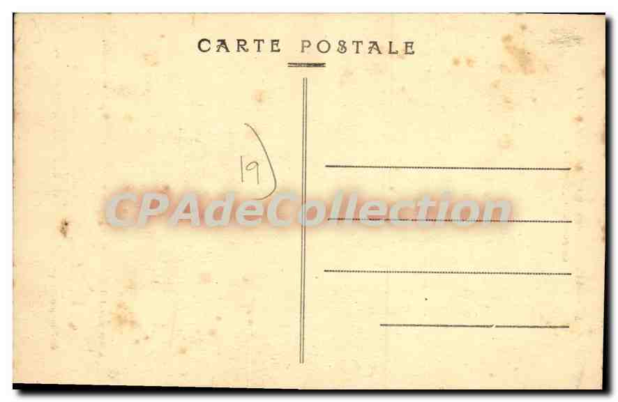 St-ANGEL — Panneau artistique (XVIIe s.) — Le Portier Qui Dort — Rückseite