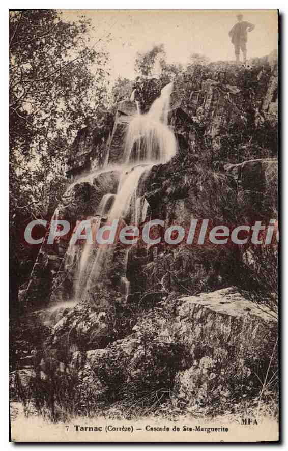 CPA Tarnac Cascade De Ste Marguerite