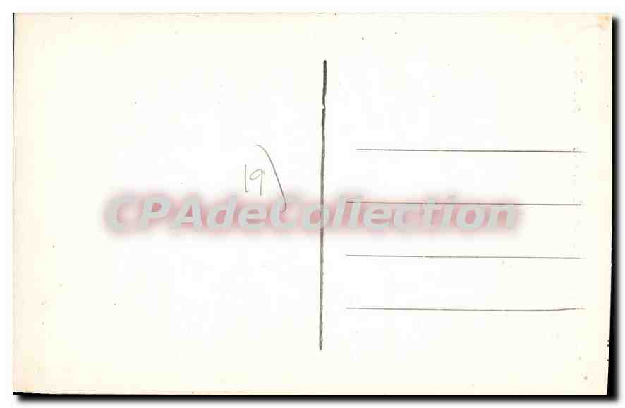 CPA St Martin La Meanne Roc Morel — Verso