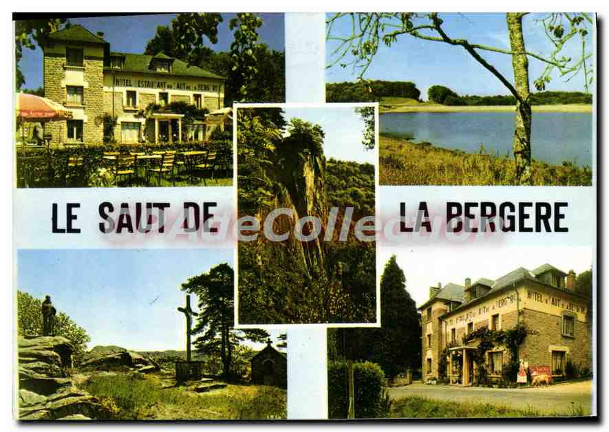 CPSM Aubazine Beynat Hotel Du Saut De La Bergere