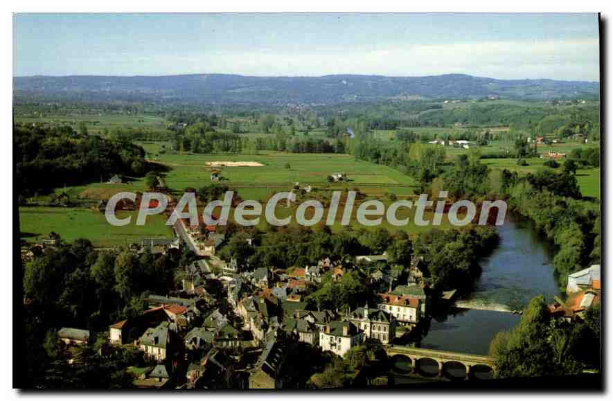 Larche (Corrèze) — Vue générale aérienne — CPAdeCollection
