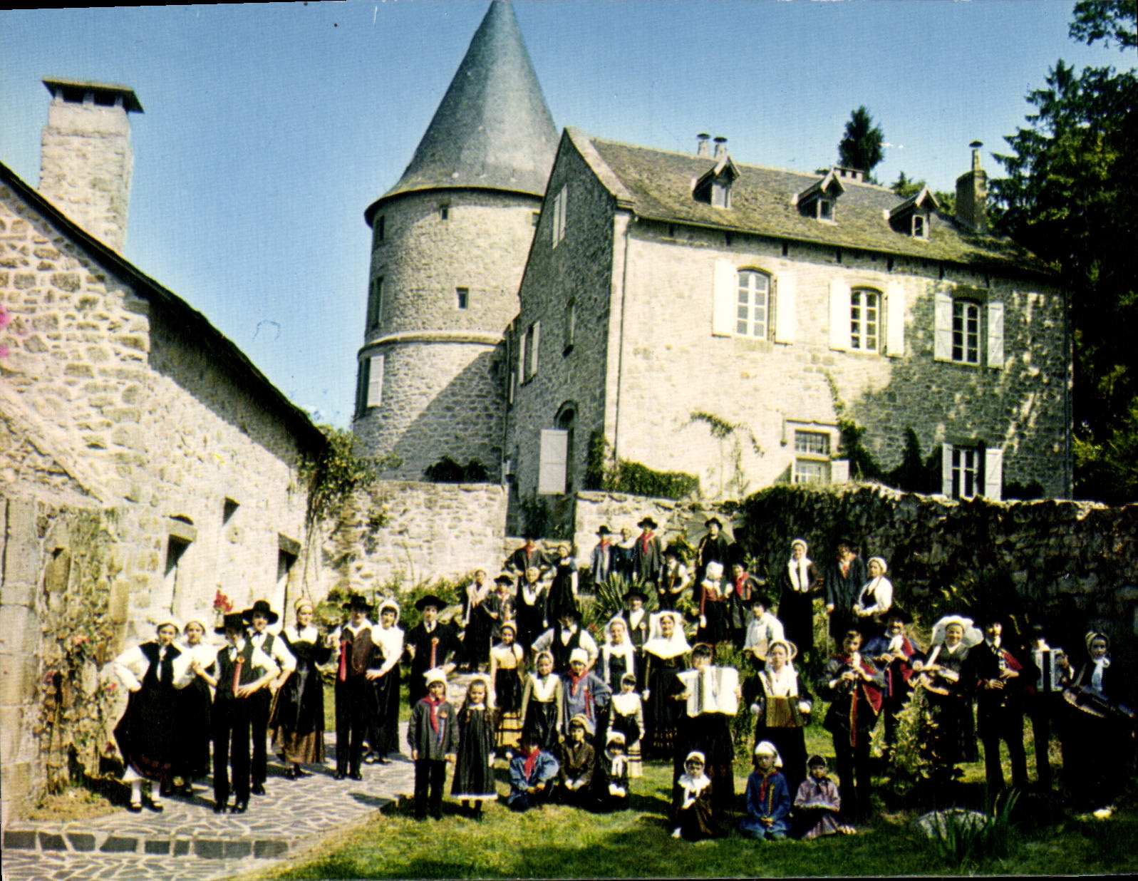 CPSM Lou Blandou Saint Germain Les Vergnes