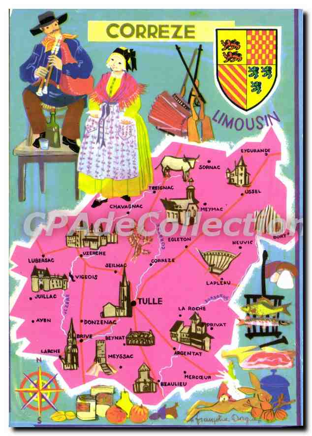 Corrèze — Limousin — Éditeur : CAP THEOJAC
