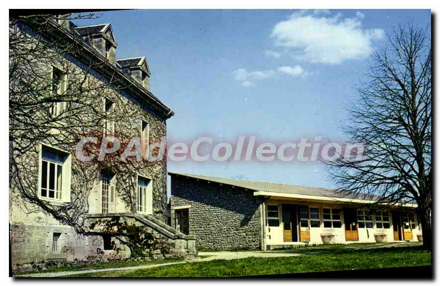 Schloss und die Speisesäle — Ferienzentrum der Orphanage der Öffentlichen Schule der Vienne — Tibojac Editions