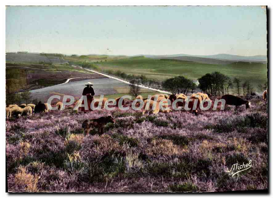 Landscape of the Haute-Corrèze — Plateau de Millevache — Éditions d'Art Michel