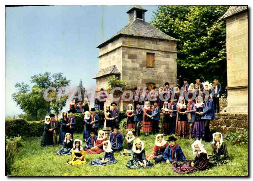 CPSM En Correze Les Pastoureaux De La Vallee De La Couze