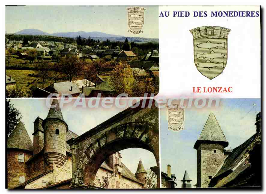 CPSM Au Pied Des Monedieres Vue Generale Chateau De Boissy