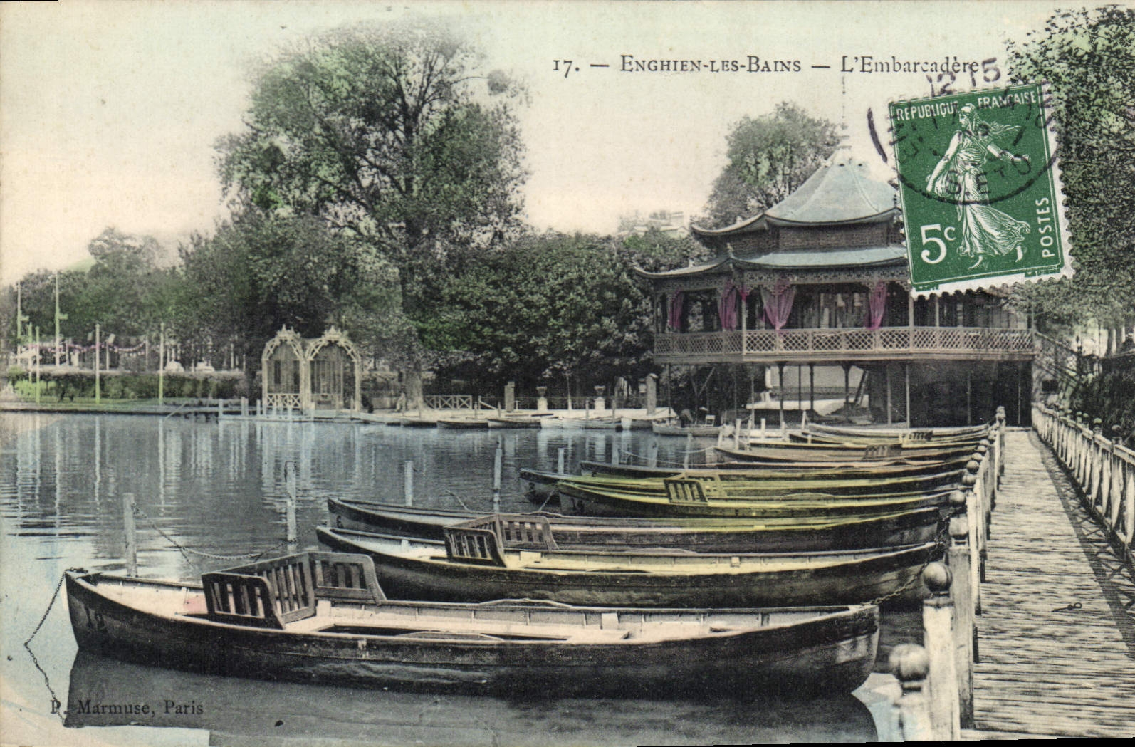 Enghien-les-Bains — L'Embarcadère — P. Marmuse, Paris, n°17