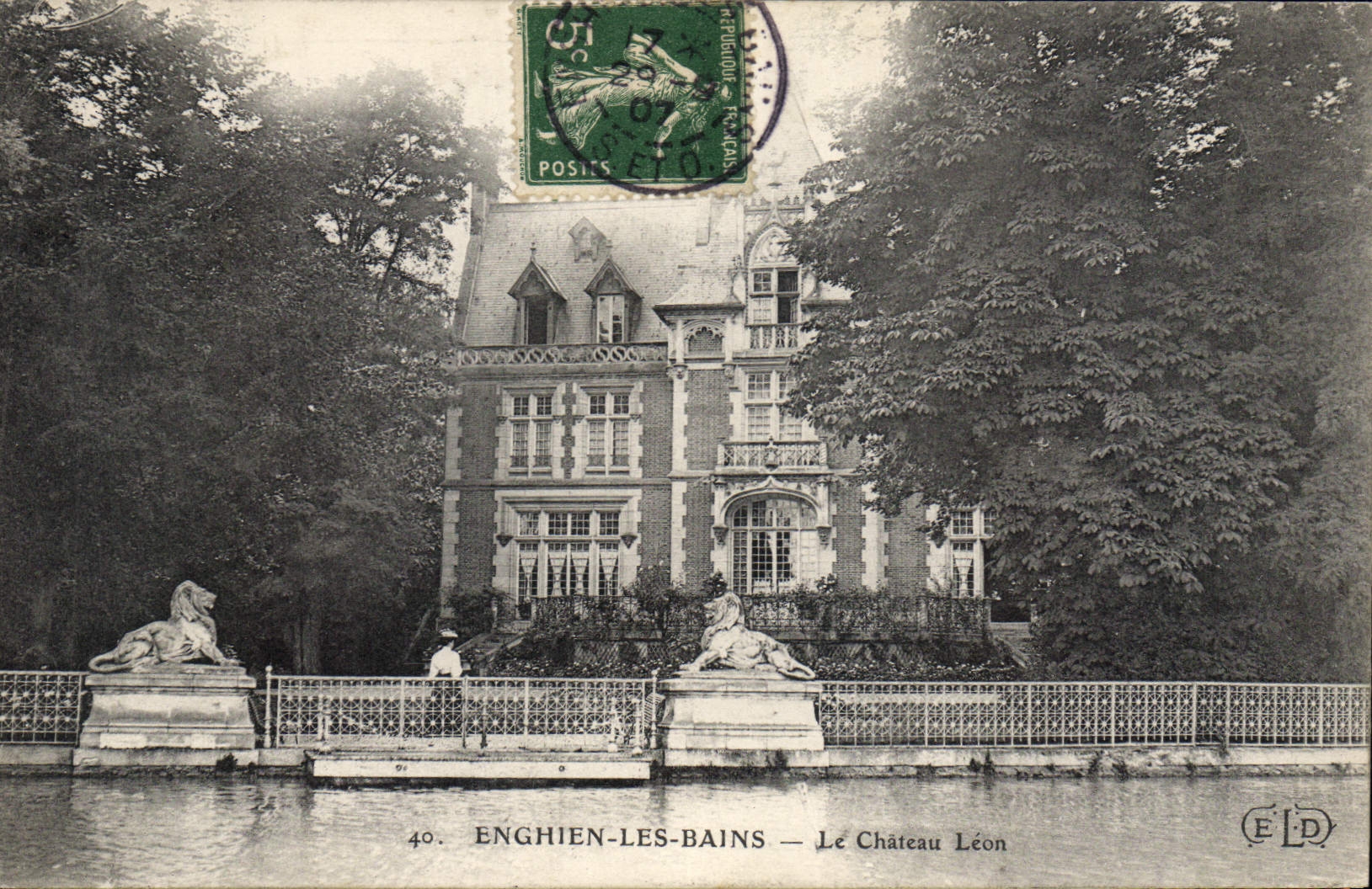 Enghien-les-Bains — Le Château Léon — Publisher ELD, No. 40
