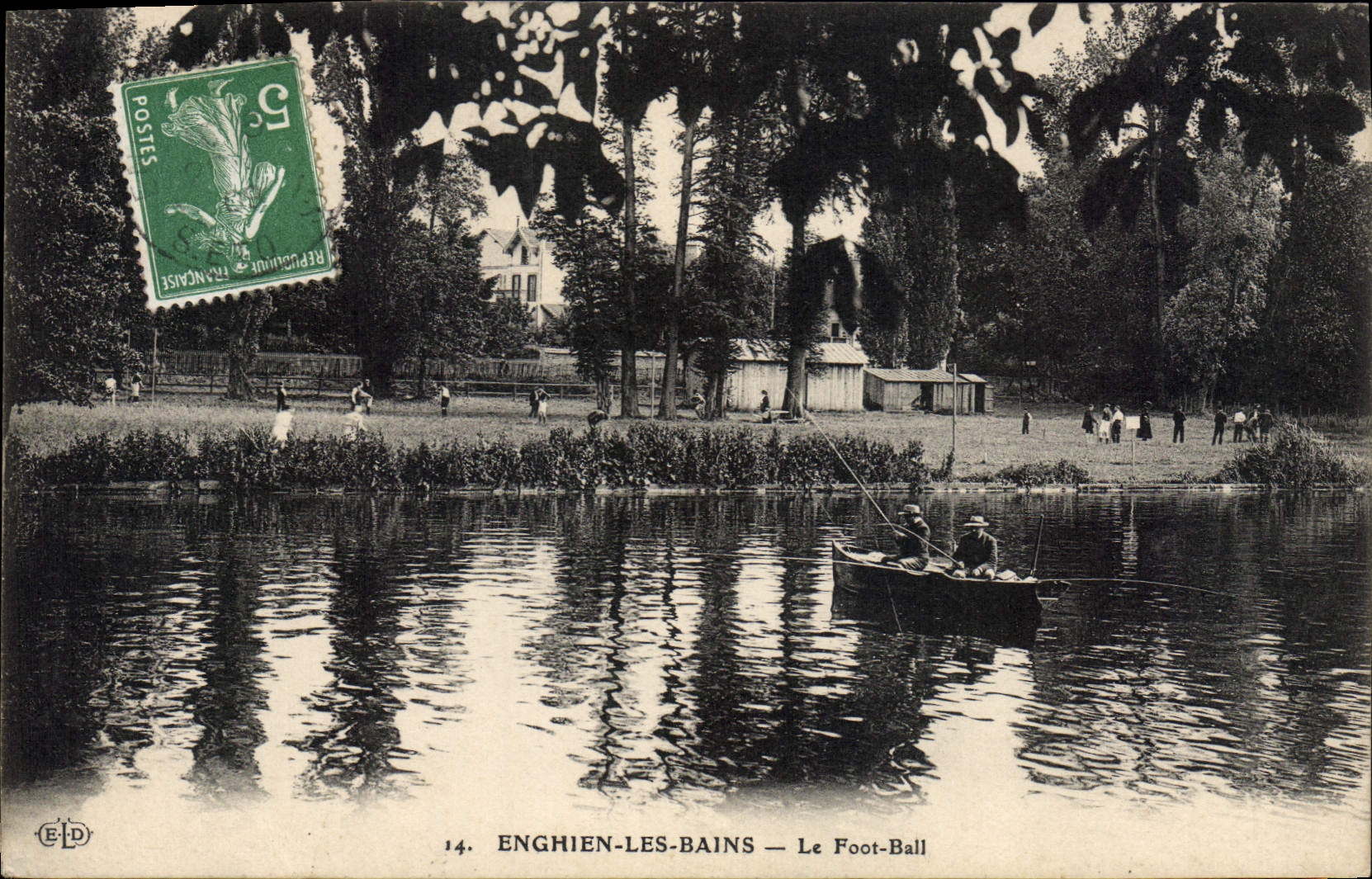 CPA Enghien Les Bains Le FootBall