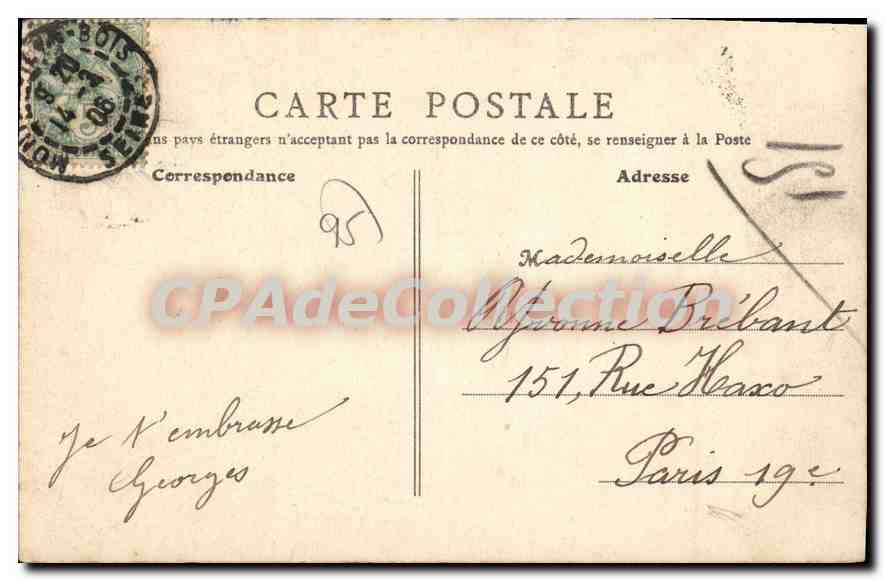 Enghien-les-Bains (S.-et-O.) — L'Église Protestante — B. F., Paris — Reverso