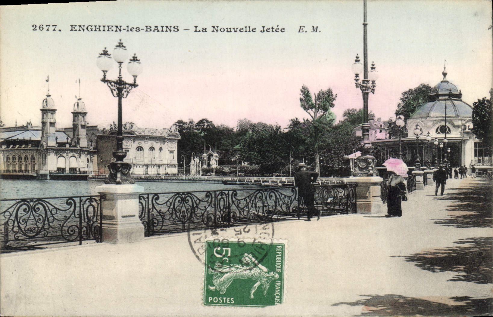 Enghien-les-Bains — La Nouvelle Jetée — E. M.