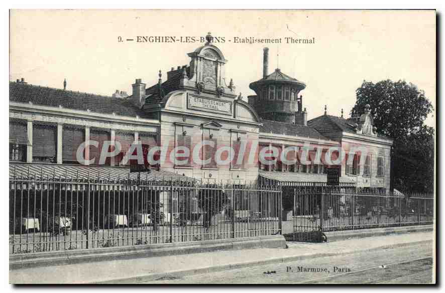 Enghien-les-Bains — Établissement Thermal — P. Marmuse, Paris