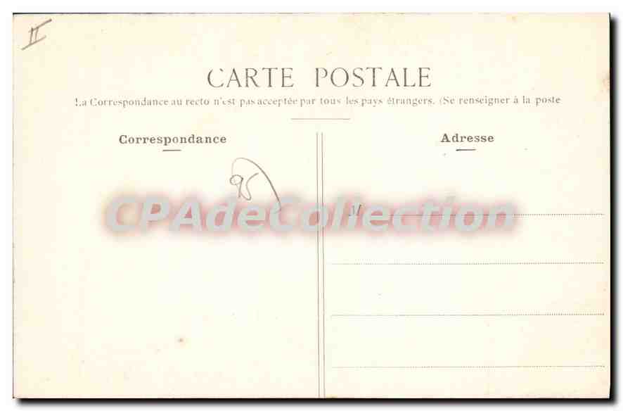 Enghien-les-Bains — Établissement Thermal — P. Marmuse, Paris — Verso