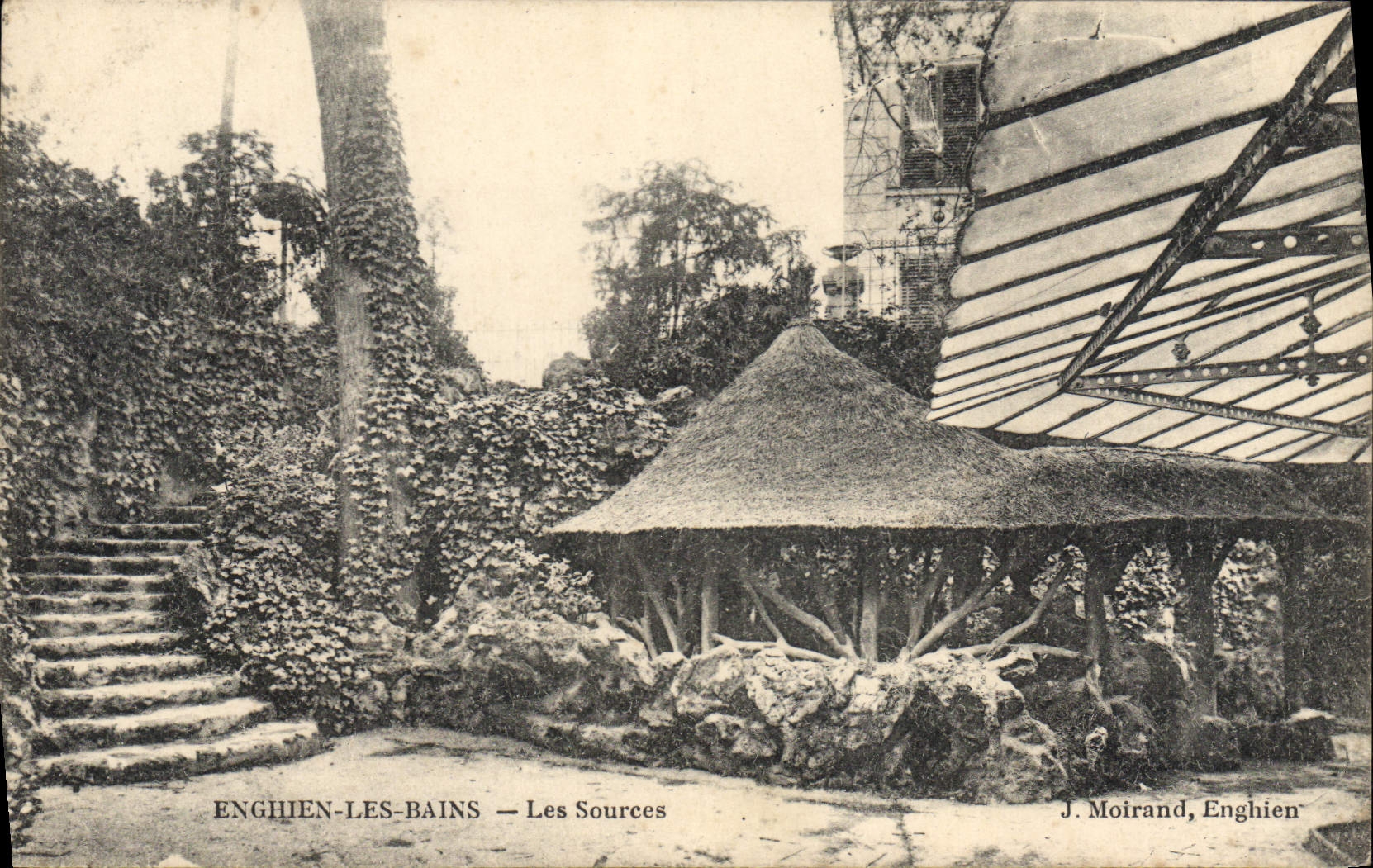 Enghien-les-Bains — Le Sorgente — J. Moirand, Enghien