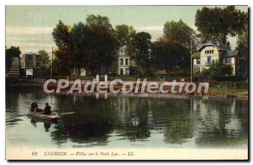 CPA Enghien Villas Sur Le Petit Lac