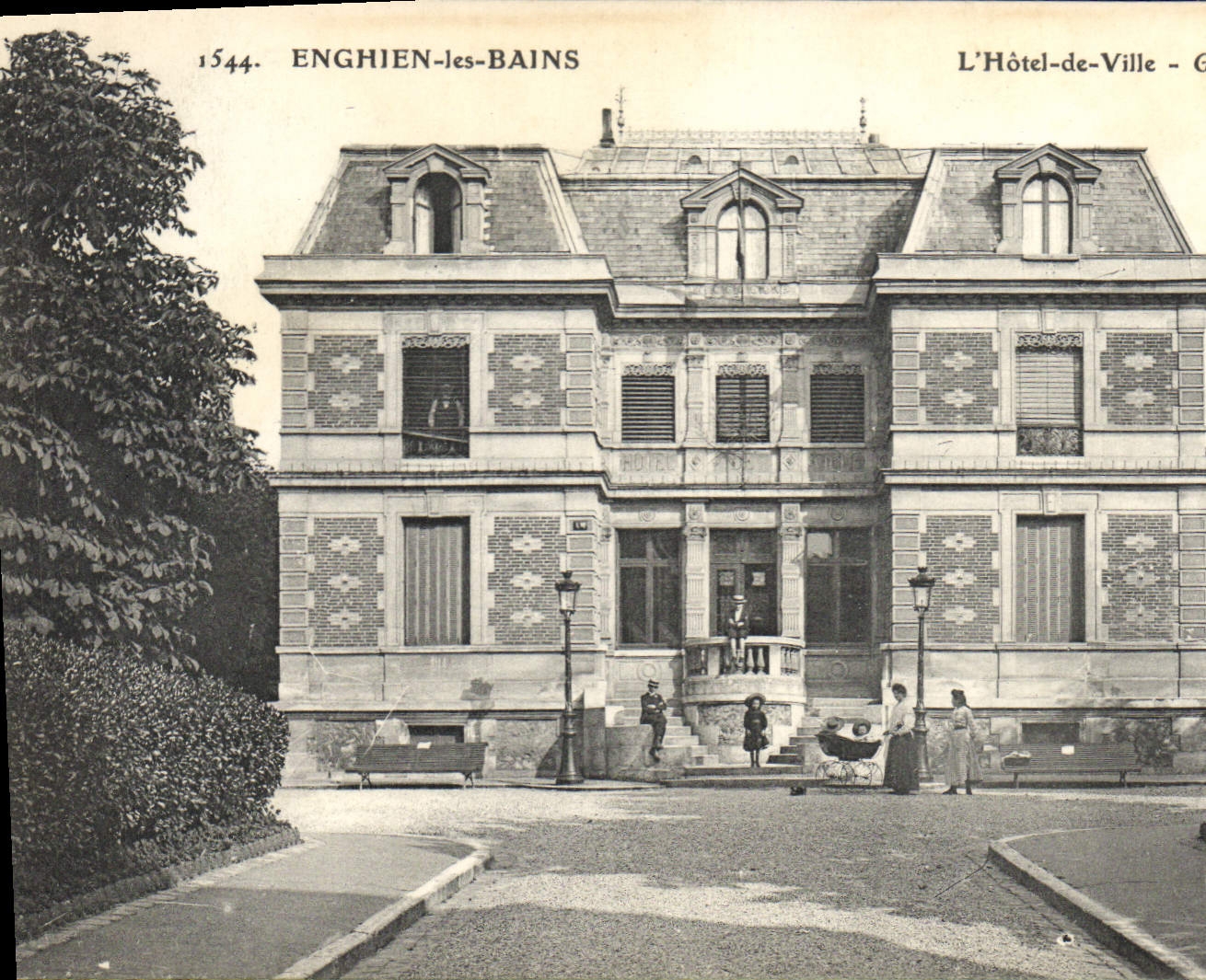 Enghien-les-Bains — L'Hôtel-de-Ville — éditeur anonyme, n° 1544
